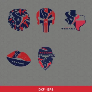 modern Texans player SVG expressing none featuring texans logo for Cricut and Silhouette