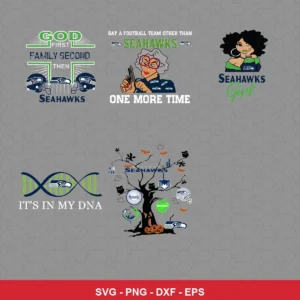 modern and playful Seahawks player SVG expressing team pride for Cricut and Silhouette