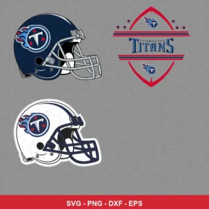 modern Titans player SVG expressing none featuring titans logo for Cricut and Silhouette