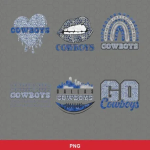 modern, graphic Cowboys player SVG expressing team pride featuring heart for Cricut and Silhouette
