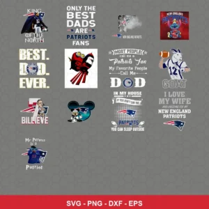 modern cartoon Patriots player SVG expressing pride featuring patriots logo for Cricut and Silhouette