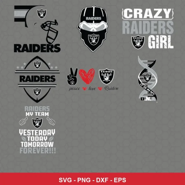 modern Raiders player SVG expressing team pride featuring raiders logo for Cricut and Silhouette