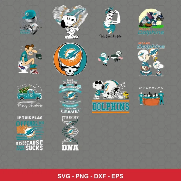 modern cartoon Dolphins player SVG expressing mockery featuring dolphins logo for Cricut and Silhouette