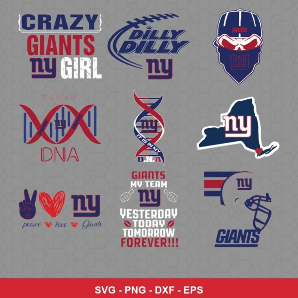 modern, sports-themed Giants player SVG expressing team pride for Cricut and Silhouette